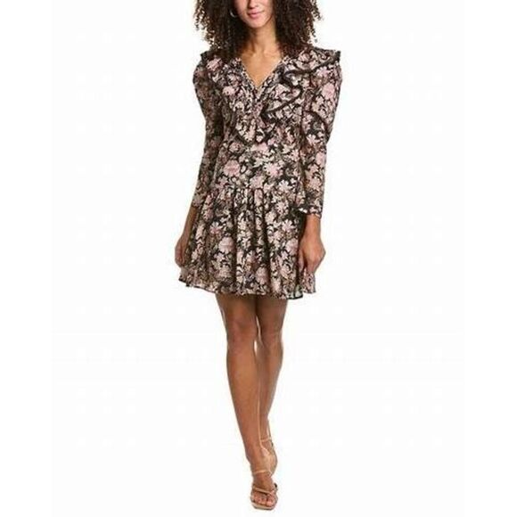 St. Roche NWT Hatfield Mini Dress in Belladonna Sz 6 - Picture 4 of 6